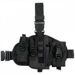 Tactical benhölster svart