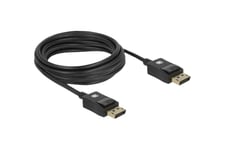 Delock Coaxial - display kabel - DisplayPort til DisplayPort - 4 m