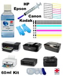Printer nozzle unblocker for Canon HP Kodak Epson Print head print head cleaner