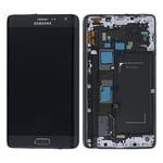 Samsung Galaxy Note Edge 4 (SM-N915F) Skärm med LCD Display Original - Svart