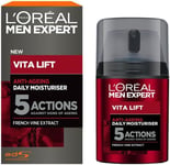 L'Oréal Men Expert Vita Lift, 5 Anti Ageing Actions, 50 ml (Pack of 1) 