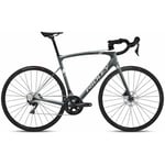 Ridley Bikes Fenix Disc Ultegra R8020 Carbon Road Bike - Arctic Grey Metallic / White Battleship XL Metallic/Battleship Grey/White