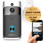 Wireless WiFi Doorbell Smart Door Bell HD Video Intercom Camera Night Vision