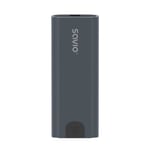 SAVIO Extern M.2 SSD NVMe-hölje, USB-C 3.1, Grå - AK-67