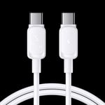 SiGN USB-C till USB-C Kabel 100W, 2m - Vit