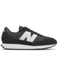 New Balance Men's MS237CC Trainers - Suede & Mesh Upper - Breathable - Black