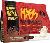 MUTANT Mass Weight Gainer, Protein Blend, for High-Calorie Workout Shakes, Smoot