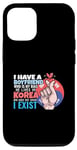Coque pour iPhone 12/12 Pro Fan de Kpop Idol J'ai un petit ami K Drama Lover I Love Korea
