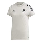 adidas Juventus FC Saison 2020/21 Juve TR JSY W T-Shirt d'entraînement Femme, griorb/Tinley, XL