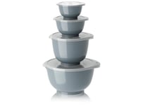 Rosti - NEW Margrethe bowls, Set of 4 + lids - Dusty Blue