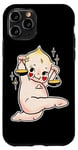 iPhone 11 Pro Kewpie Baby Libra Zodiac Scales of Justice Tattoo Flash Case