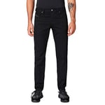 Diesel Men's LAEKEE-BEEX Straight Leg Straight Jeans, Black (BLACK 02), W30 / L32