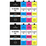 8 Ink Cartridges (Set) for HP Officejet 6950 & Pro 6960, 6970, 6975 All-Ink-One