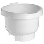 White Plastic Mixing Bowl For Bosch MUM48010DE, MUM48020DE Food Mixer Processors