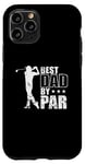Coque pour iPhone 11 Pro Best Dad par Golf Trendsport Balle de golf