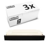 3x Cartridge Black for Lexmark X-500-N X-502-N C-500-N