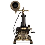 JALAL Vintage Antique Retro Creative Fixed Telephone Home Office Bedroom Decoration Supplies
