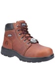 Skechers Workshire St Work Lace Boots - Brown, Brown, Size 6, Men