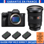 Sony Alpha 7S III + FE 24-70mm f/2.8 GM II + 3 Sony NP-FZ100 + Guide PDF '20 TECHNIQUES POUR RÉUSSIR VOS PHOTOS