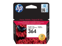 HP 364 - 3 ml - foto-svart - original - bläckpatron (foto) - för Deskjet 35XX Photosmart 55XX, 55XX B111, 65XX, 7510 C311, 7520, Wireless B110