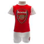 Arsenal FC Fc Baby T-shirt Och Shorts Set 9-12 Months Röd Vit