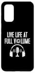Coque pour Galaxy S20 Live Life at full Volume Engineer