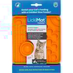 LickiMat Classic Catster Orange