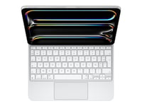 Apple Magic Keyboard - Clavier et étui - avec trackpad - rétroéclairé - Apple Smart connector - AZERTY - Français - blanc