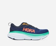 HOKA Bondi 8 Chaussures pour Femme en Outer Space/Bellwether Blue Taille 39 1/3 | Route