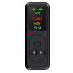 Geigermätare Kärnstrålningsdetektor, Hög Precision Beta Gamma Röntgenstrålningsmonitor Mini Radioaktiv Dosimeter