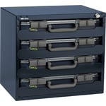 Raaco Safebox sortimentslåda med 4 lådor