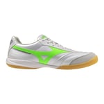 Mizuno Morelia Sala Pro IN Frontier - Vit/Neongrön/Silver - Inomhus (IC), storlek 42