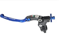 ACCOSSATO Commande d'embrayage à câble Racing avec Levier articulé coloré (Bouton+Levier+régulateur), avec Fixation Micro pour Suzuki GSX-R 1000 de 2009 à 2015 CC 1000