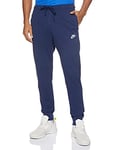 Nike M NSW Club JGGR JSY Pantalon de Sport Homme Midnight Navy/(White) FR: 3XL (Taille Fabricant: 3XL-T)