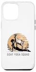iPhone 15 Plus Funny Goat Yoga Squad Warrior Plank Pose For Goat Yoga Case