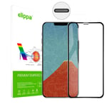 Elippa Screen Protector Tempered Glass film for iphone12 / 12 pro [case friendly] Oleophobic Coating, Bubble Free, 9H Hardness Anti Shatter, Easy Installation, 3D Curved Edges,0.25mm (6.1inch)
