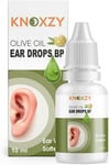 Olive Oil Ear Drops, Wax Softener Water Removal 10ml Ear Care Oil For Kid Adults