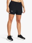 Under Armour Fly B 2 in 1 Shorts, Black/Reflective