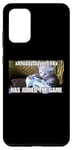 Coque pour Galaxy S20+ Funny Trad Gaming Cat Has Joined Video Game Cute Kitty Meme