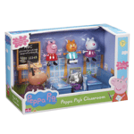 Peppa Pig Classroom Playset with Madam Gazelle & Peppa Figures Kids Toy New