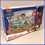 Paw Patrol Pop Up Ball Pit with 20 Soft Flex Balls (NEW & SEALED)