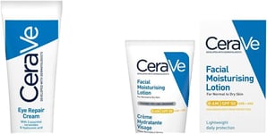Cerave Eye Repair Cream for Dark Circles & Puffiness 14Ml with Hyaluronic Acid a