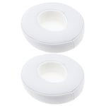 1 Pair Earpad Cushion for B-eats Solo 2 & Solo 3 Wireless On-Ear Headphone White