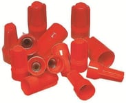 Toppklämma, Top Hat, Röd, 0,5-6,0 mm², 10 st
