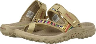 Skechers Reggae Mad Swag 41124DKNT, Flip-Flops - 36 EU Beige