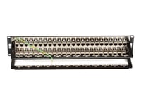 Black Box Feed-Through - Patch-Panel - Cat 6 - Stp - 2U - 19" - 48 Portar