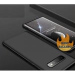 360 Graders Skydd Samsung Galaxy S10 Skal Med Skärmskydd Svart