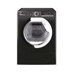 Hoover H-DRY 300 HLE H9A2TCEB-80 9Kg Heatpump Tumble Dryer, Sensor Dry, Max energy saving, WIFI Connectivity, Black with Chrome Door