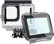 Boîtier étanche pour GoPro Hero 12 Hero 11/10/9 Black, 50 m de plongée sous-Marine Transparent avec Support à dégagement Rapide pour caméra d'action GoPro Hero 12/11/10/9