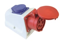 Pce Kabel Från Cee 16A 400V 3P + Z + N + 230V Med Kabelskruv Ip44 9215-6F.